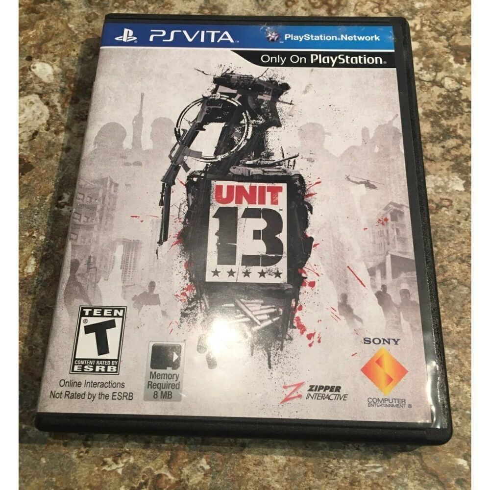 PlayStation Vita Unit 13 Sony PSV